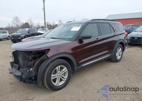2020 Ford Explorer Xlt from USA, damaged, VIN 1FMSK7DH5LGB08813